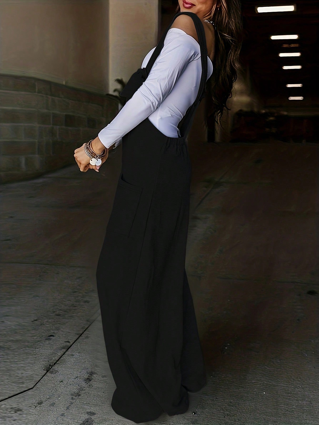 Large Size Women's Camisole Jumpsuit