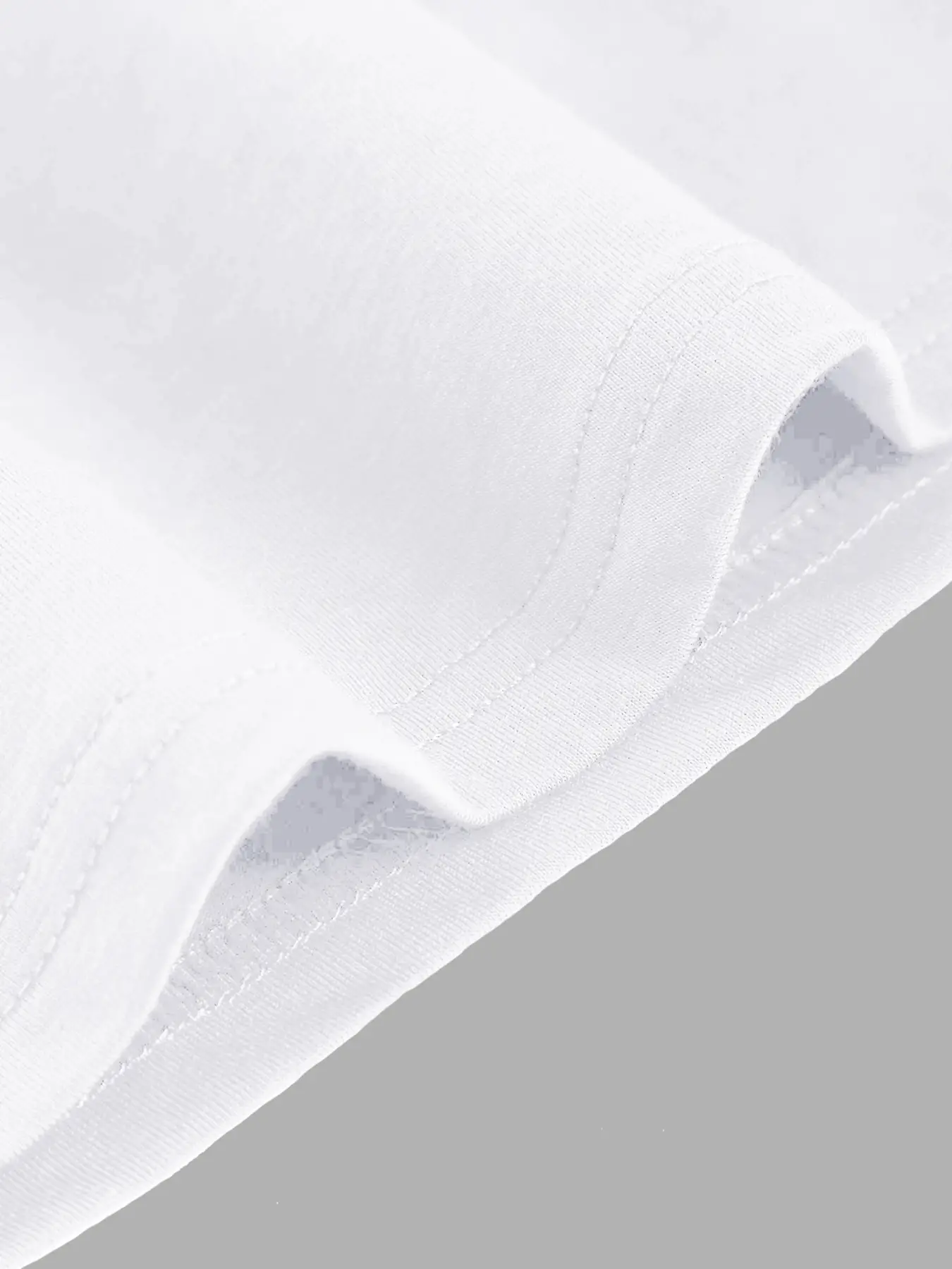 Elengatine Simple Drop Shoulder Tee Custom Printing