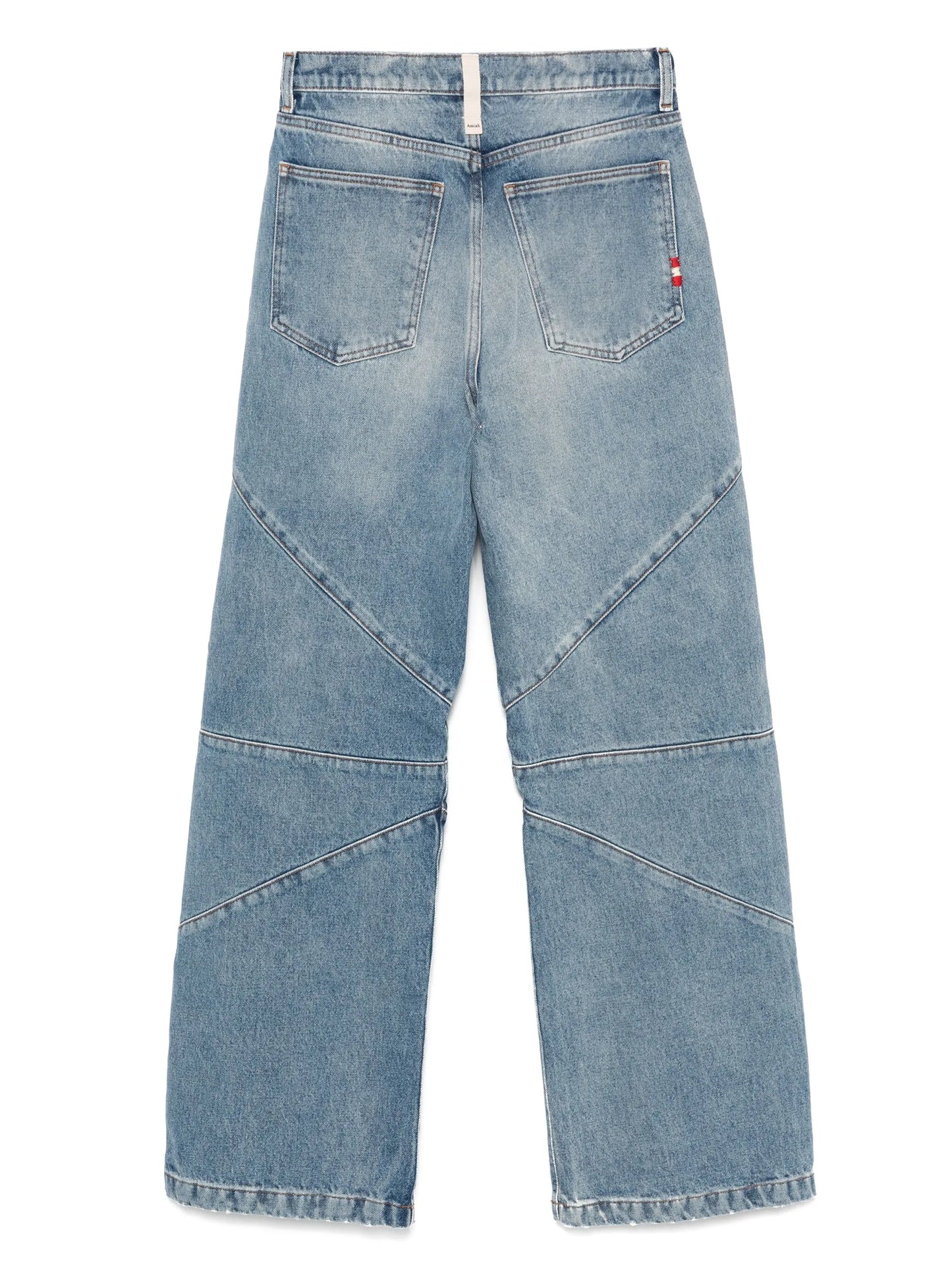 Elengatine Non-Stretch Wide Leg Jeans BTN010