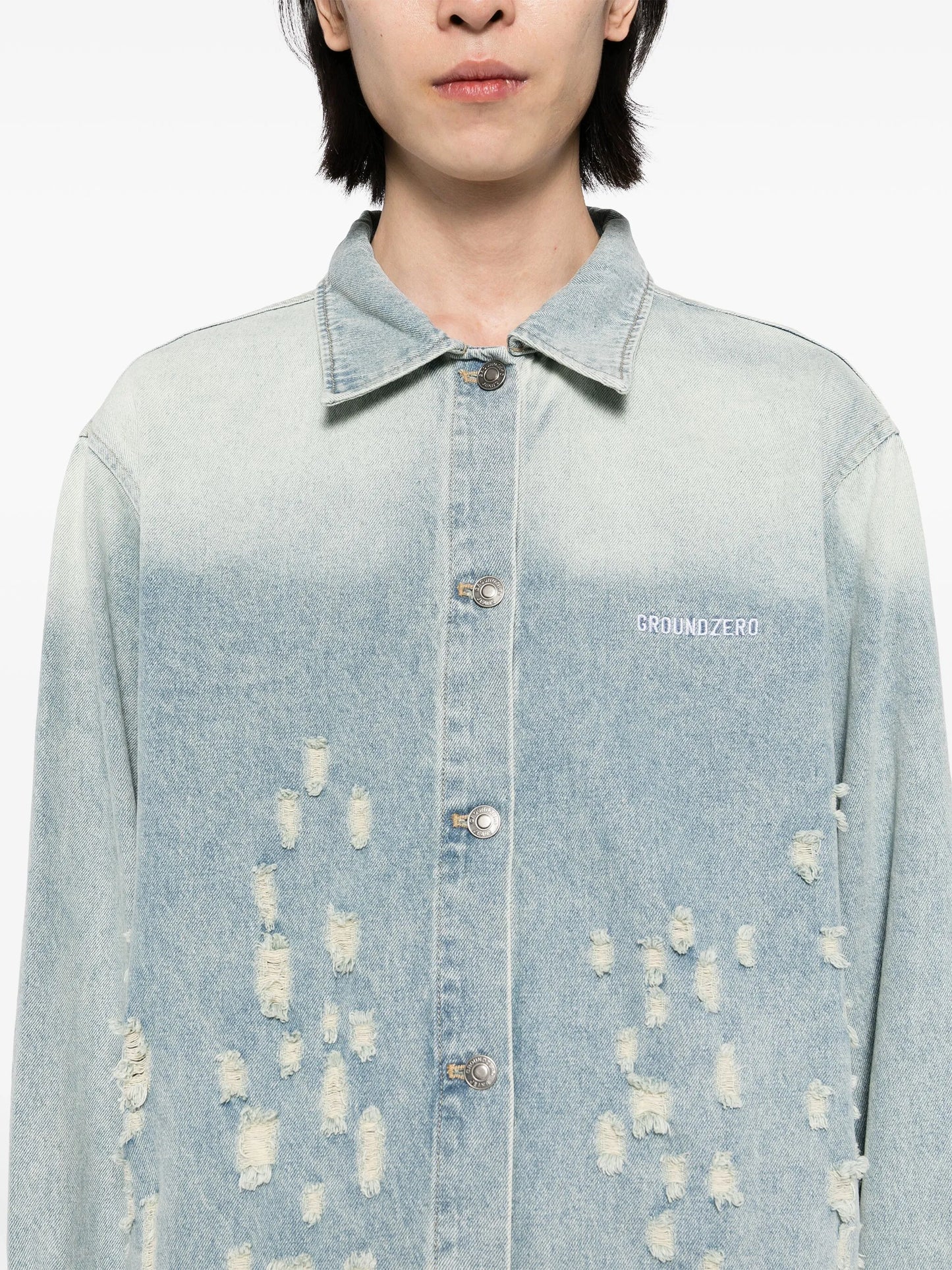 Elengatine Causal Blue Denim Coat for Women BTN0013