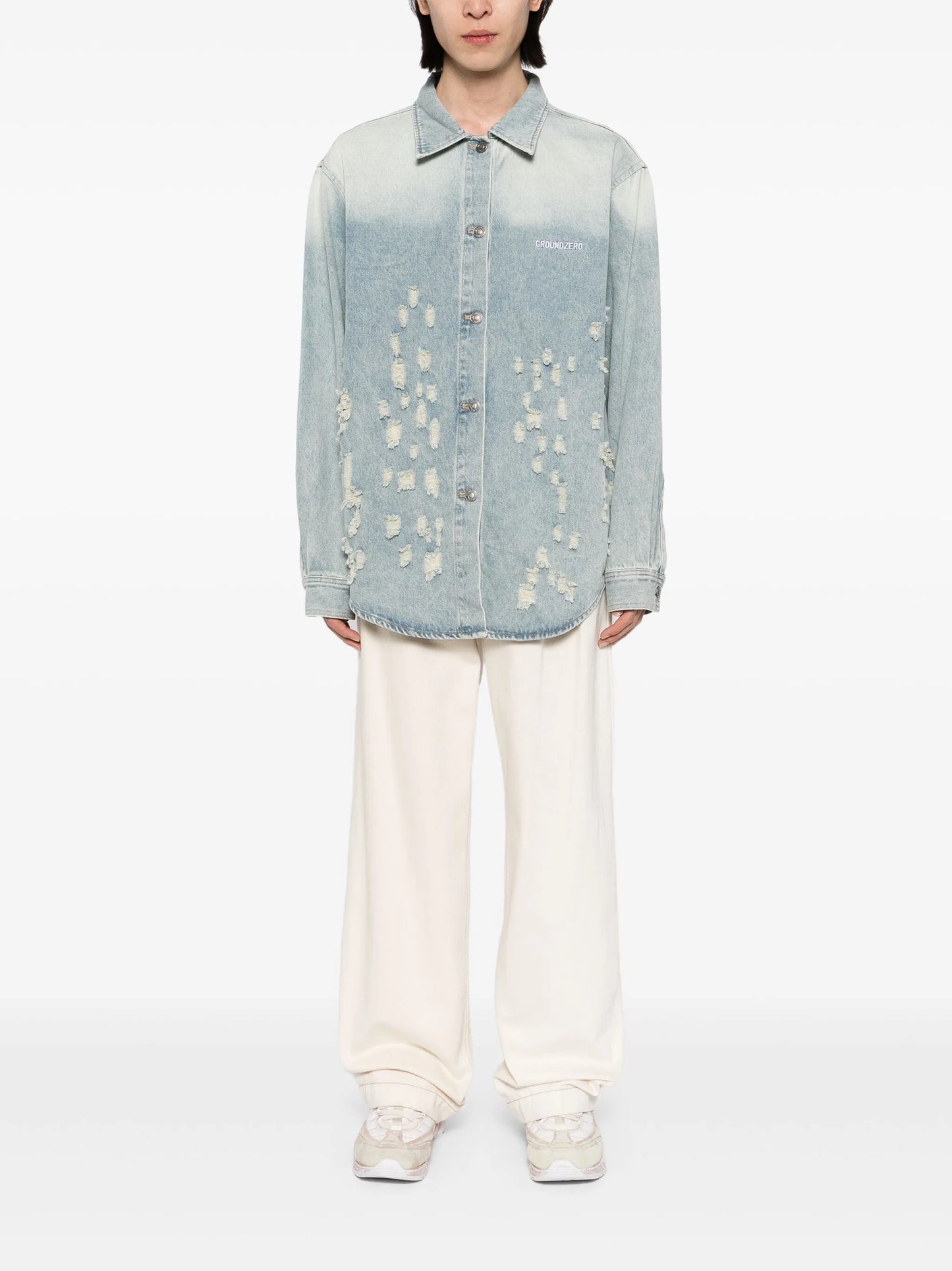 Elengatine Causal Blue Denim Coat for Women BTN0013