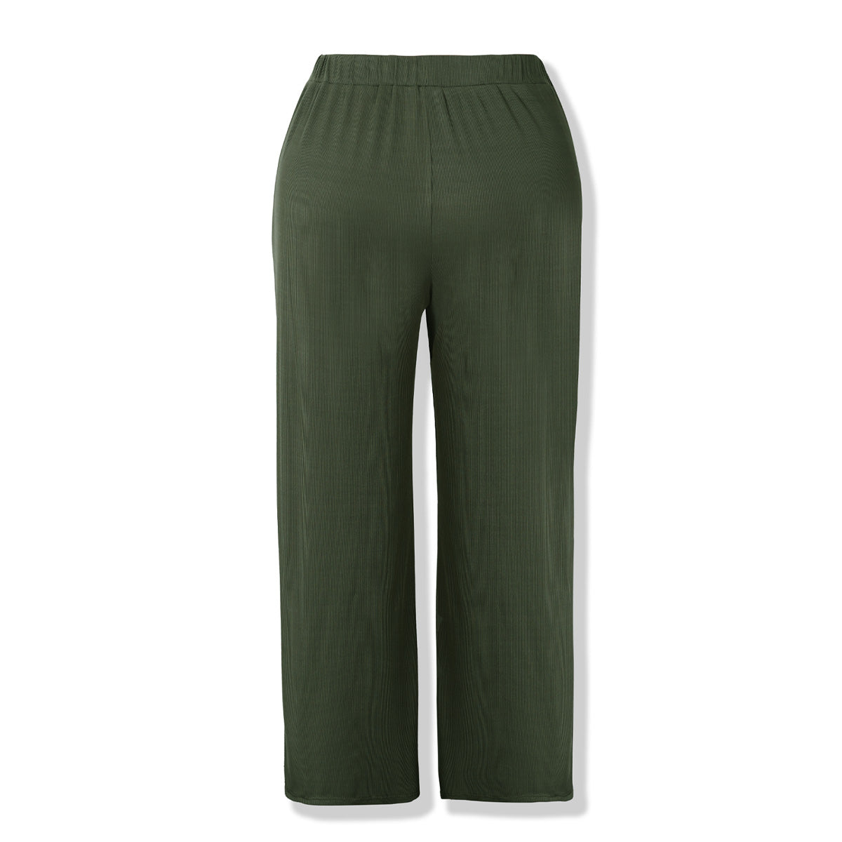 Elengatine Women Causal Pants Green