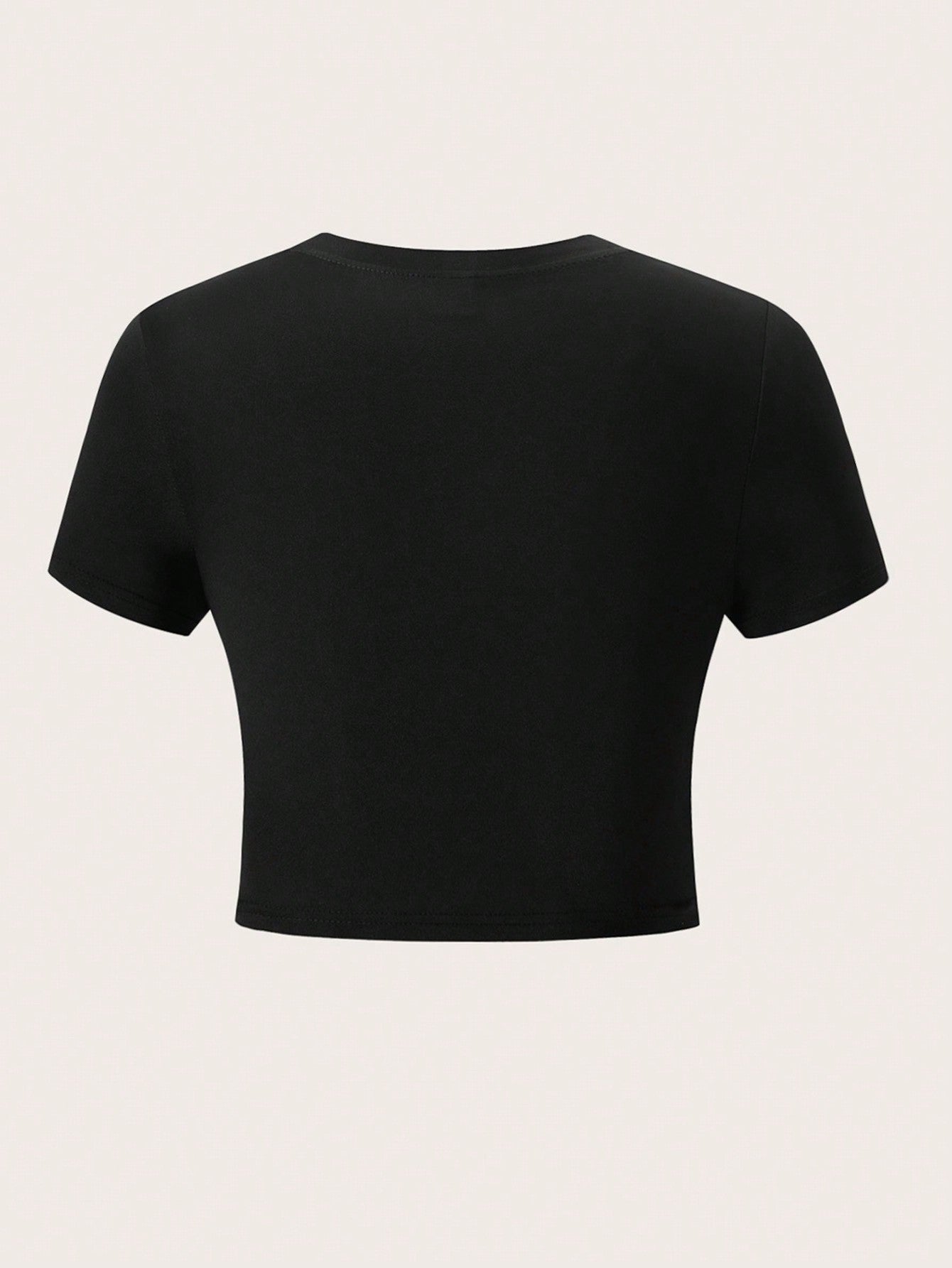 Elengatine 3 Pack Fashion Letter T-shirt,Summer Short T-shirt Hot Girl Outfit,Daily Essential Basics Women's Outfit Women's Wear Casual Clothing BXD0020