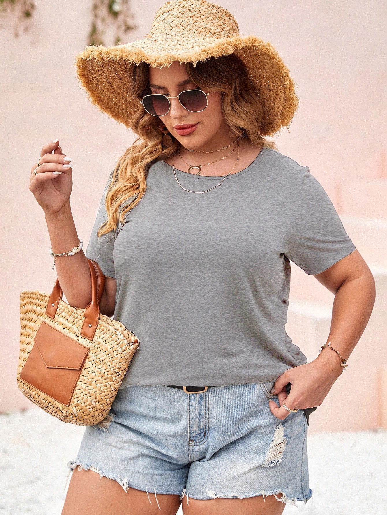 Elengatine DarK Green Causal T-Shirt MY0795