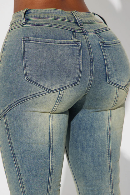 Elengatine Causal Blue Jeans for Women BTN018