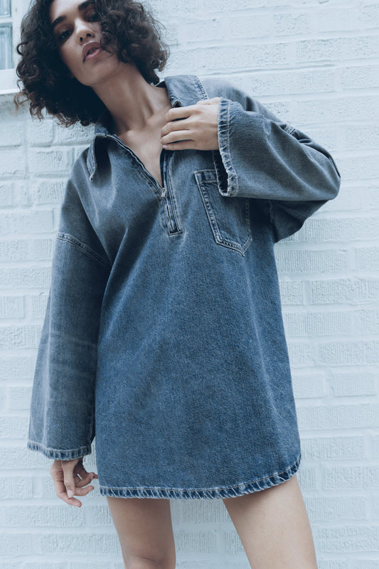 Elengatine Women's Denim Top BTN007