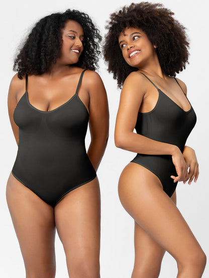 Elengatine Plain Shapewear Bodysuit Fashion